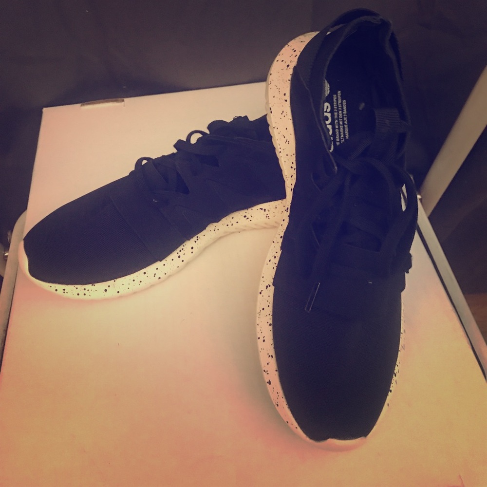 Adidas trainers - tubular like new condition.